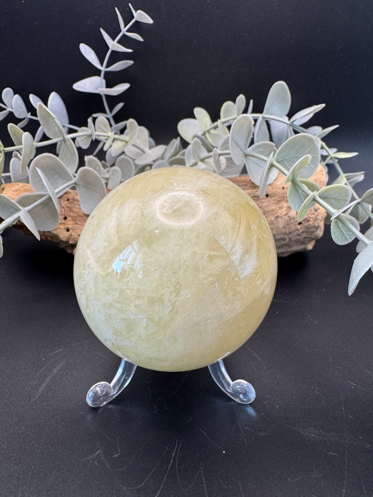 Citrine (Heat Treated Amethyst) Sphere