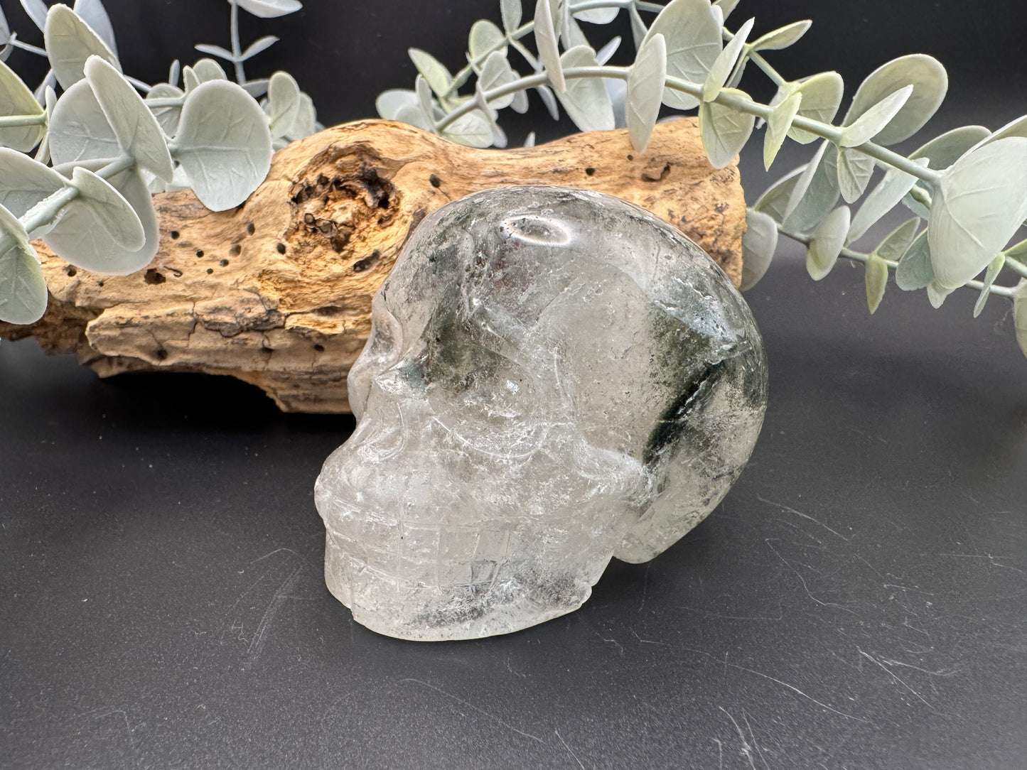Garden Quartz Skull