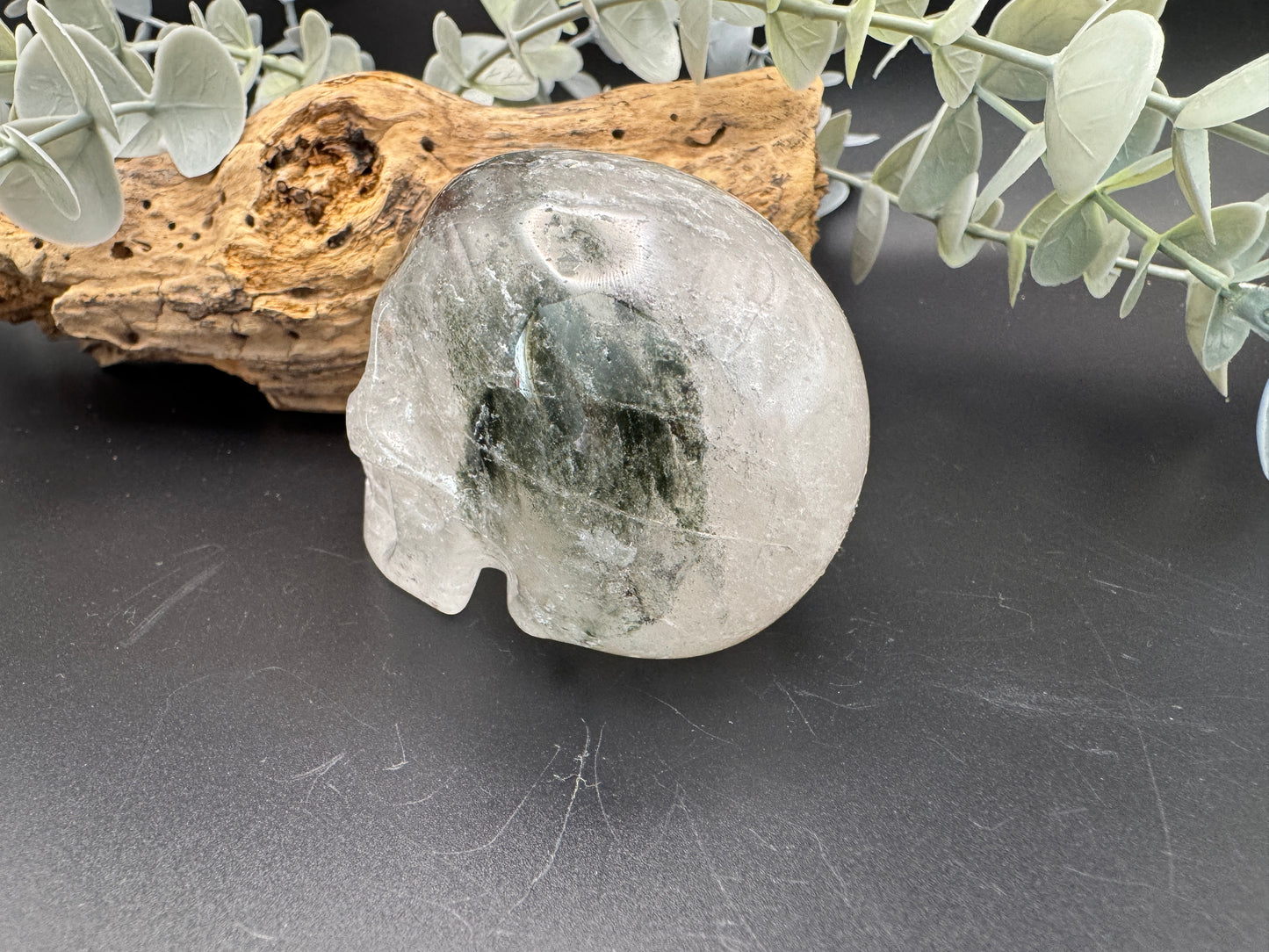 Garden Quartz Skull