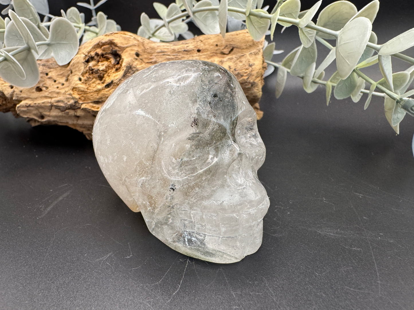 Garden Quartz Skull