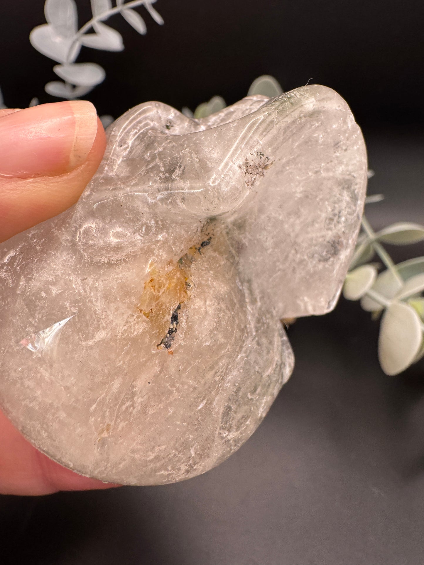 Garden Quartz Skull
