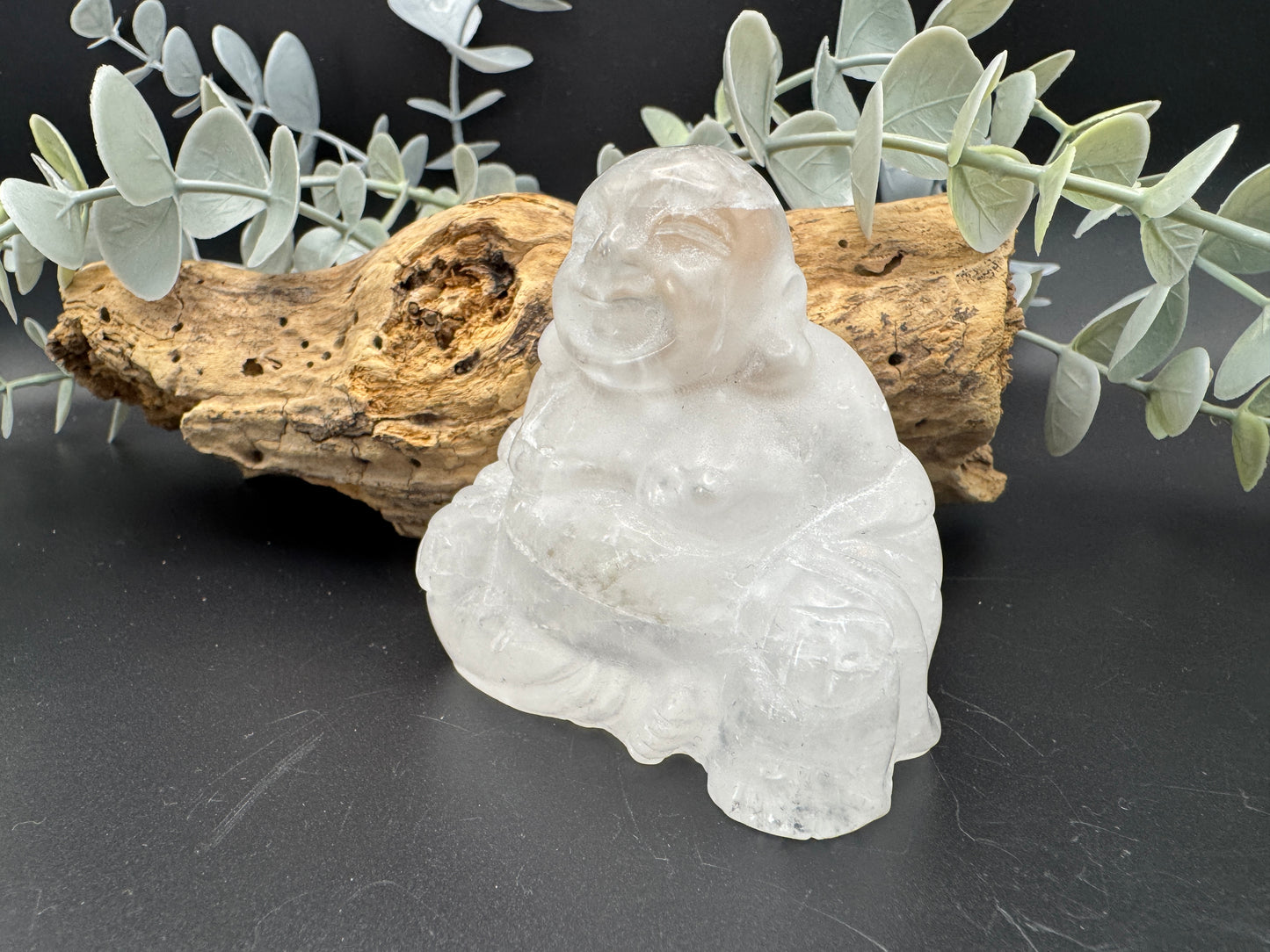Clear Quartz Buddha