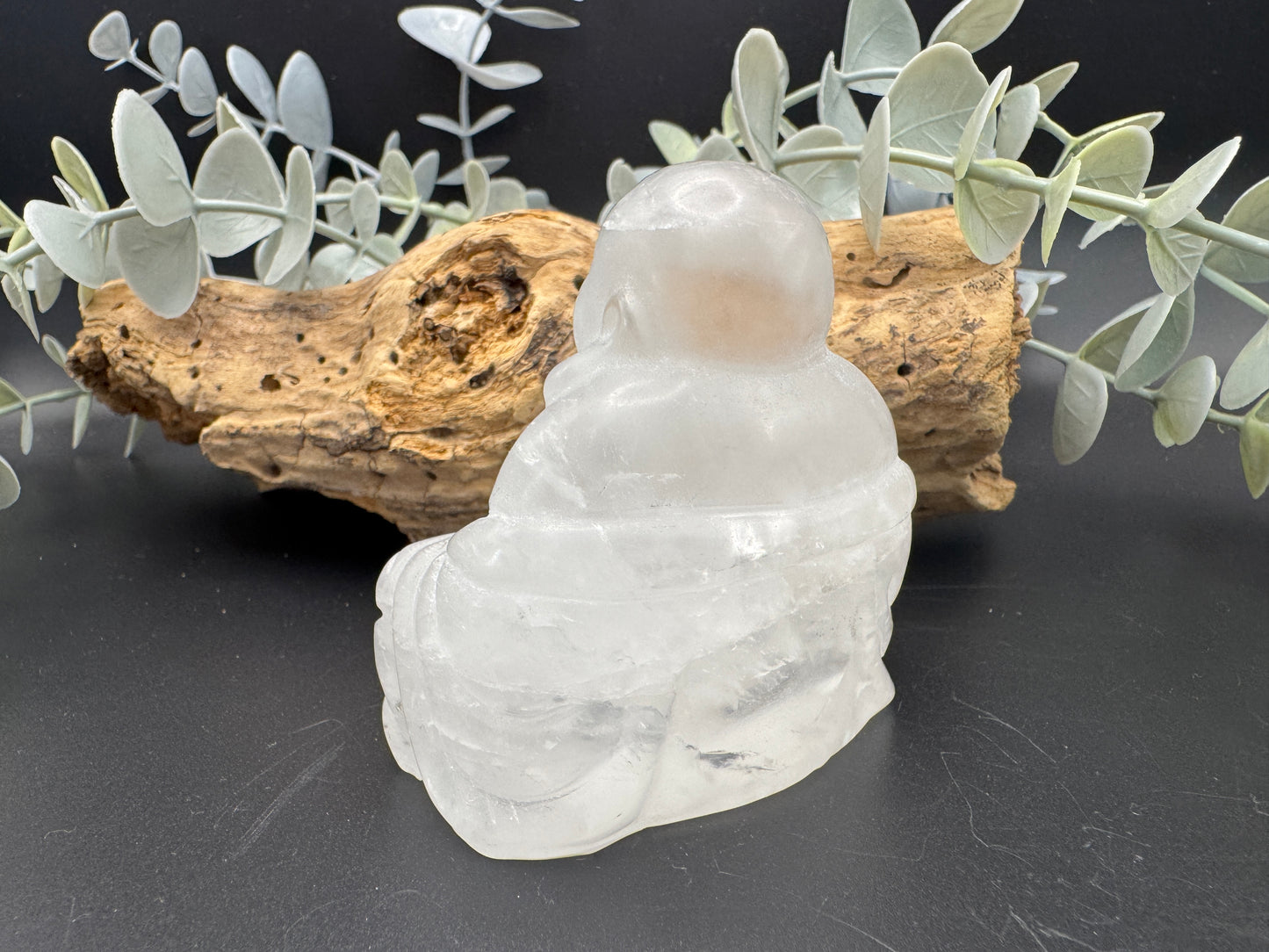 Clear Quartz Buddha