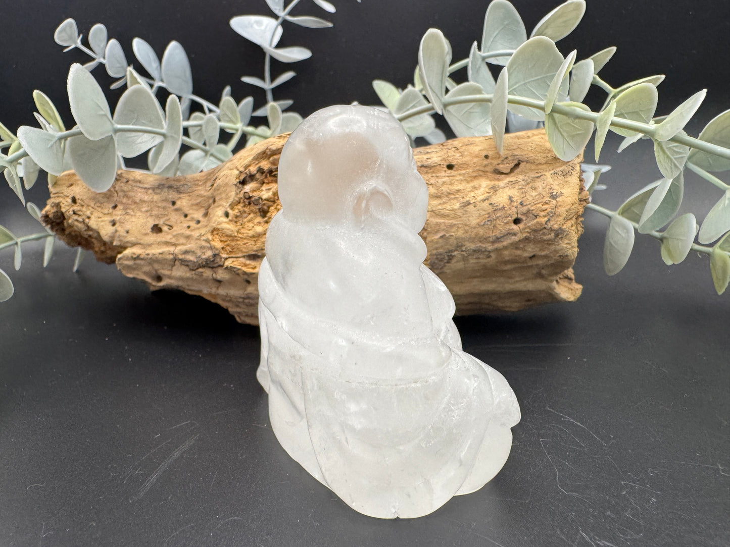 Clear Quartz Buddha