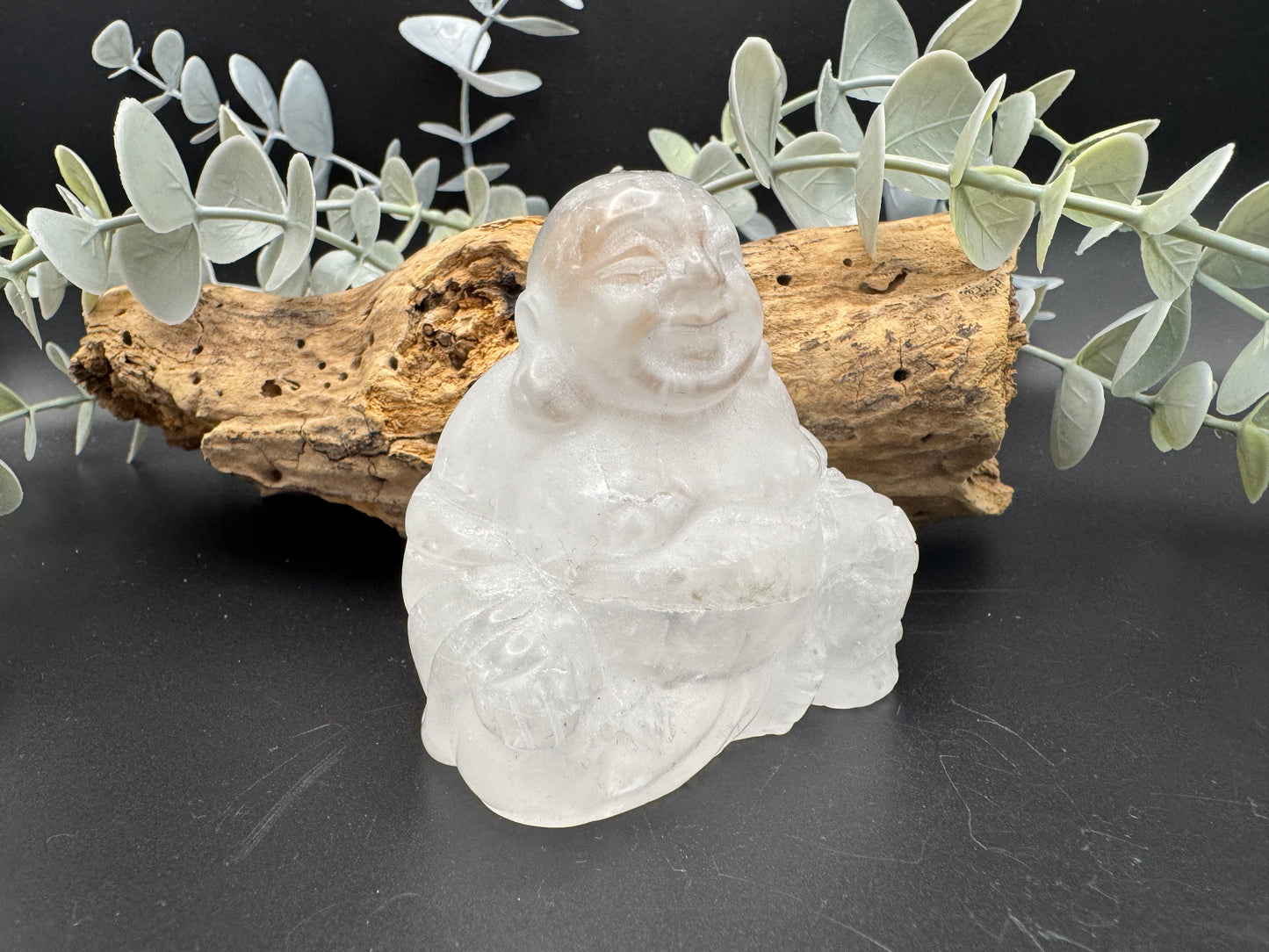 Clear Quartz Buddha