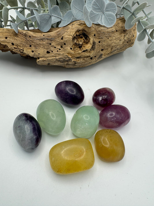 Fluorite Tumblestones