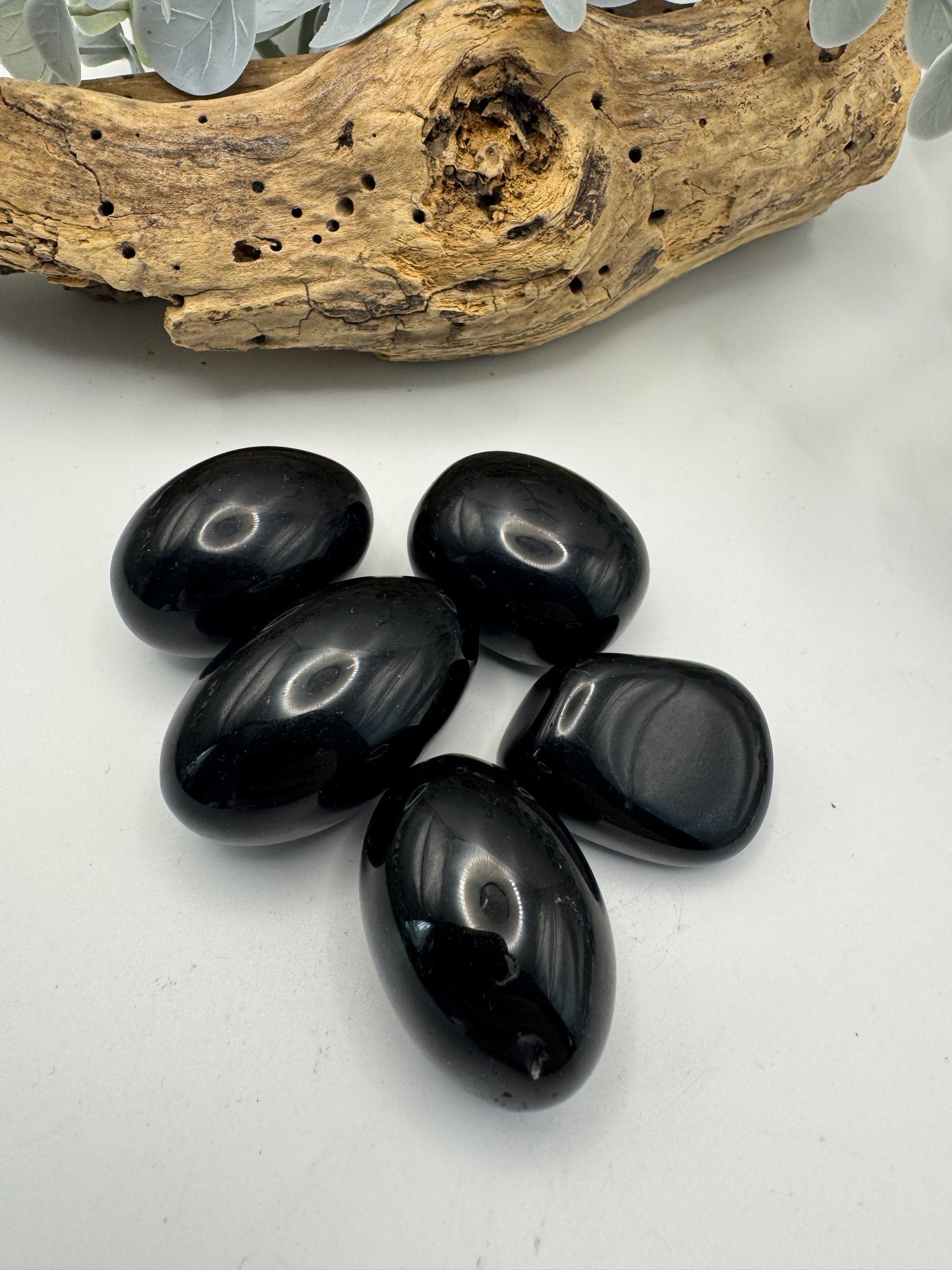 Black Obsidian Tumblestones
