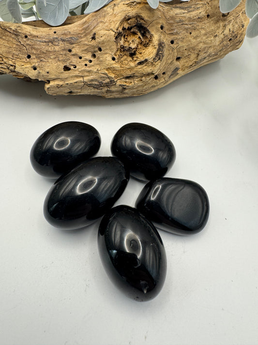Black Obsidian Tumblestones