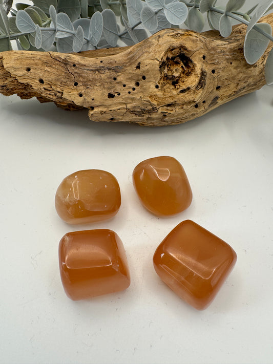 Honey Calcite Tumblestones