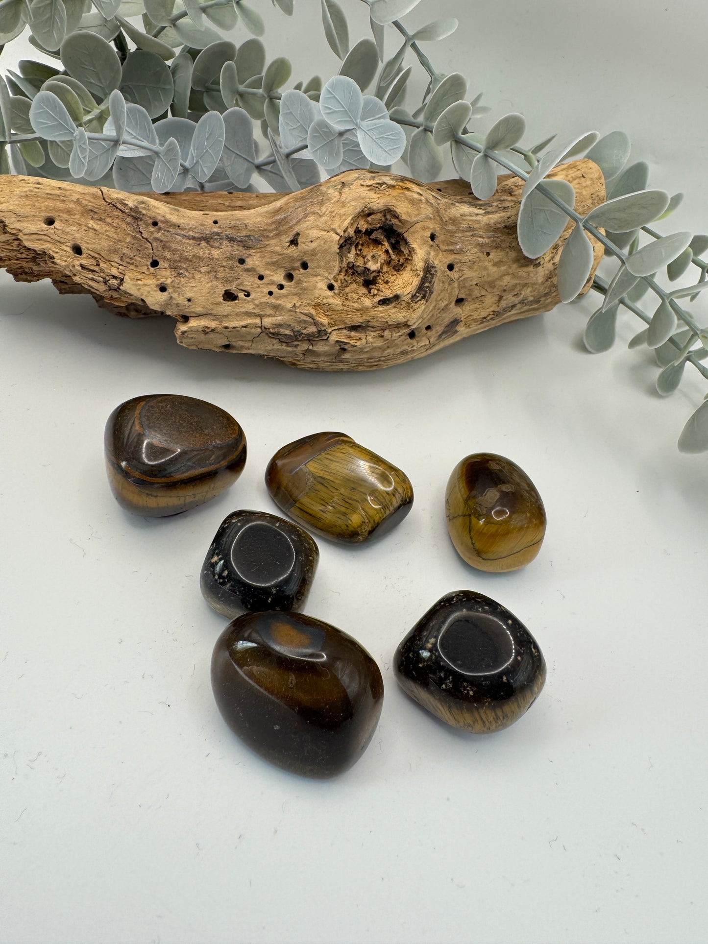 Tigers Eye Tumblestones