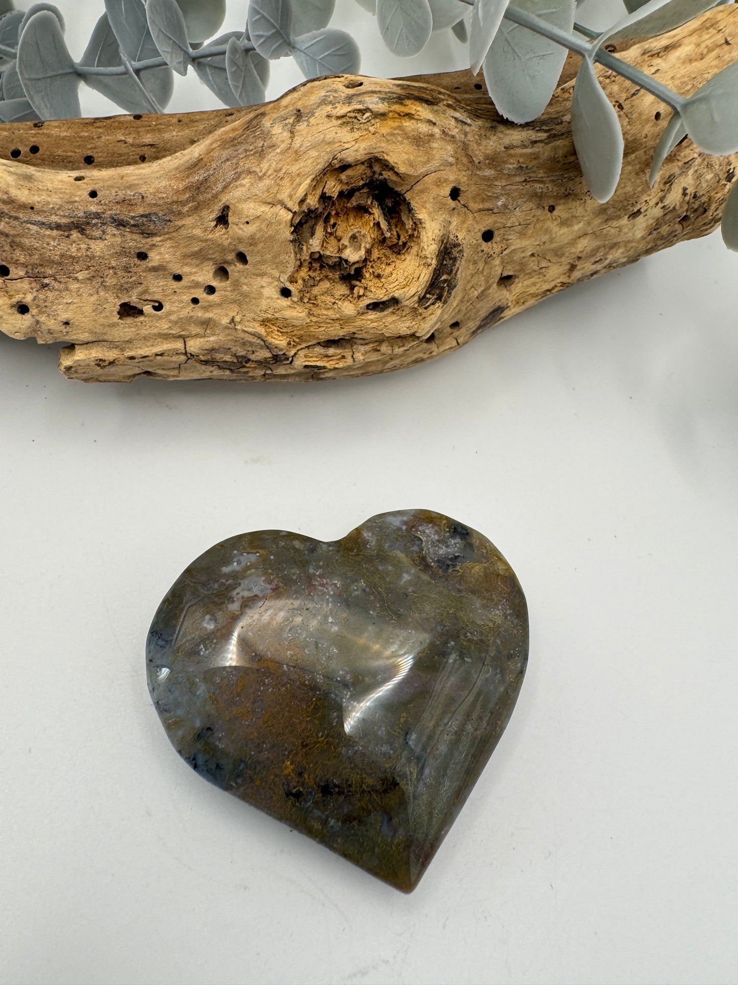 Ocean Jasper Heart
