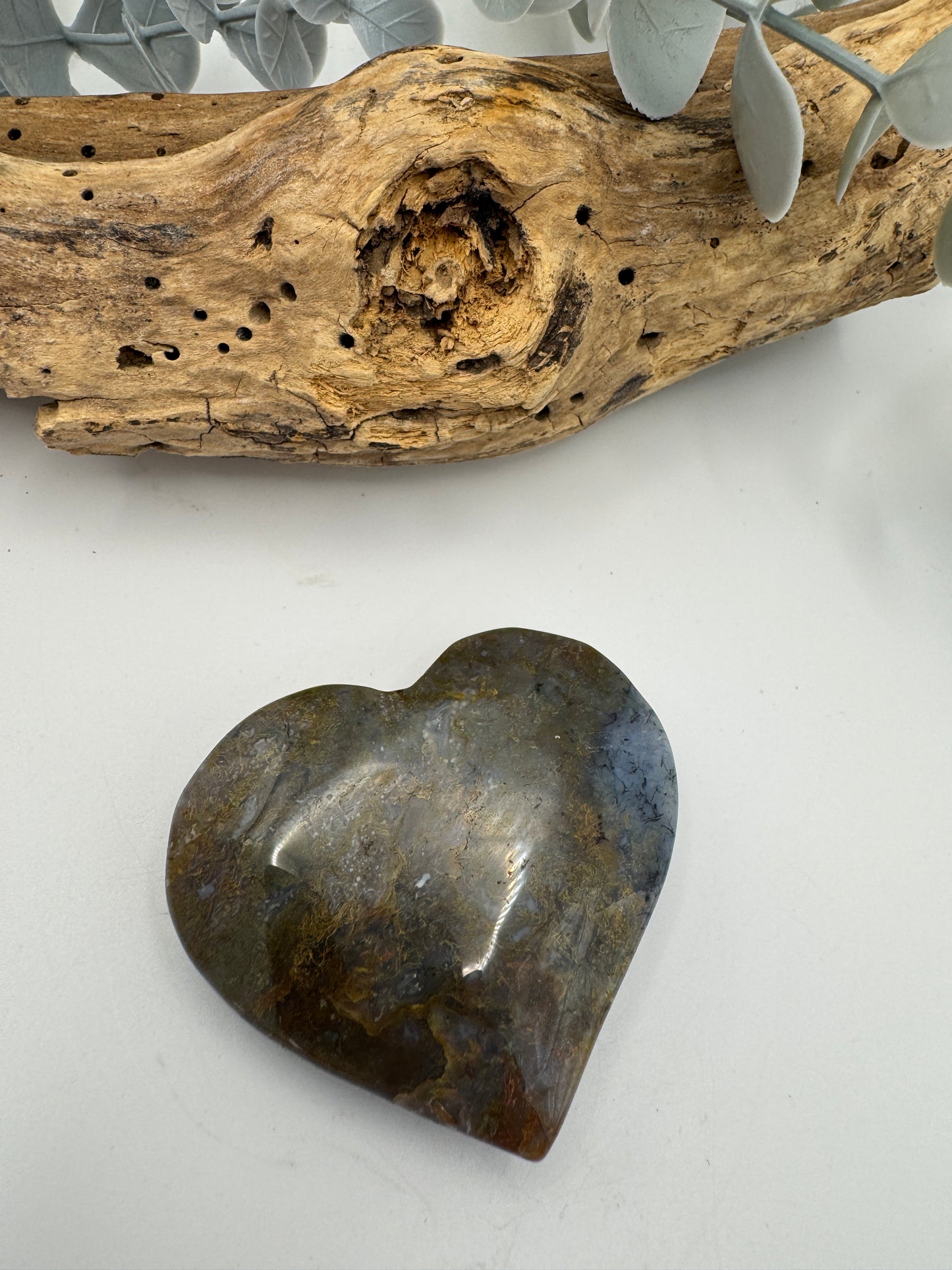Ocean Jasper Heart