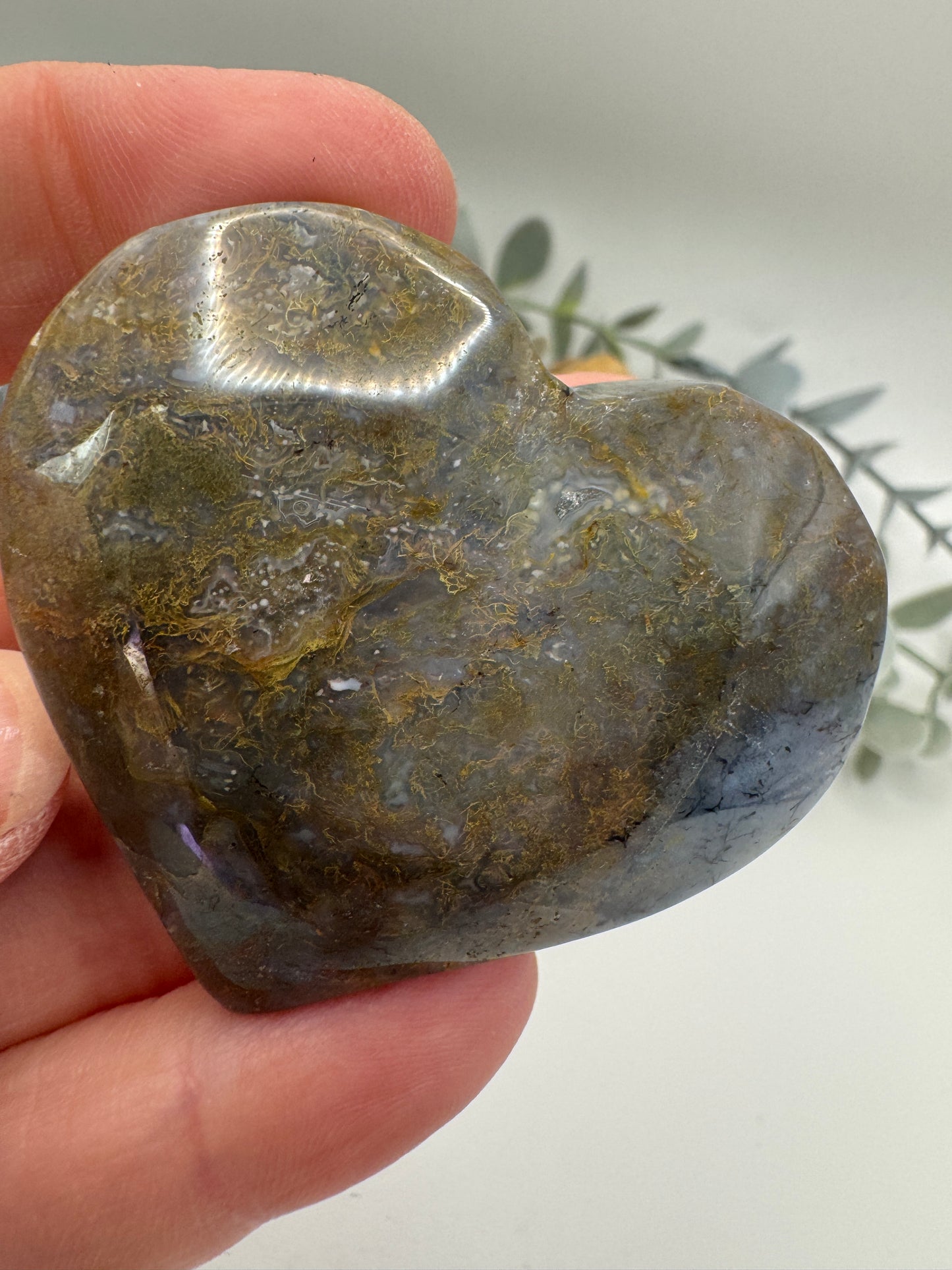 Ocean Jasper Heart