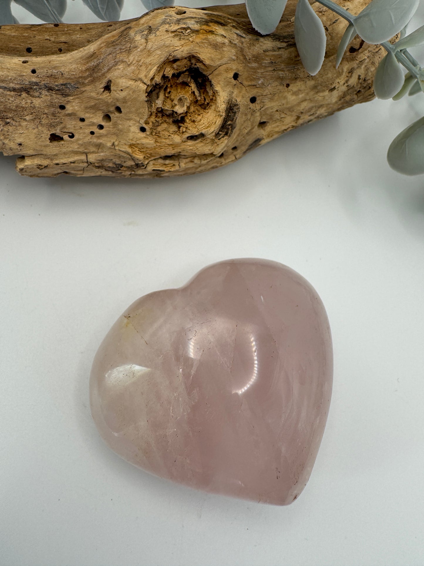 Rose Quartz Heart