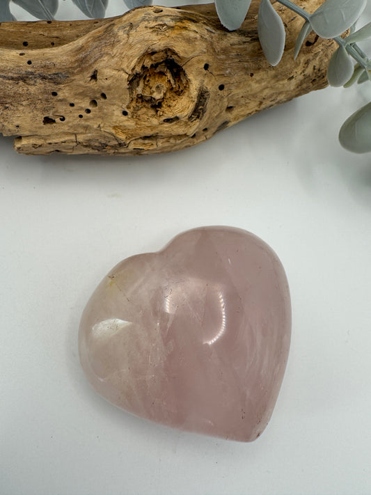 Rose Quartz Heart