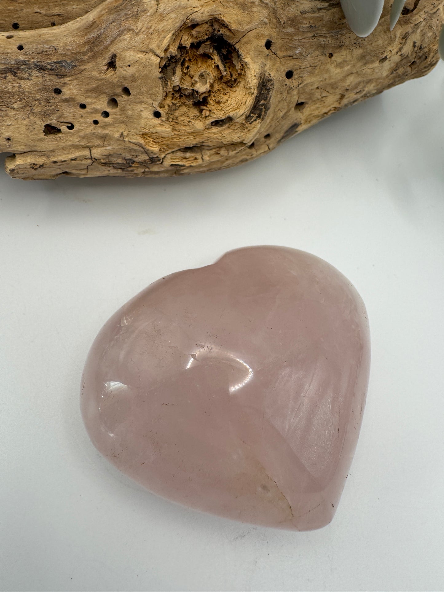 Rose Quartz Heart