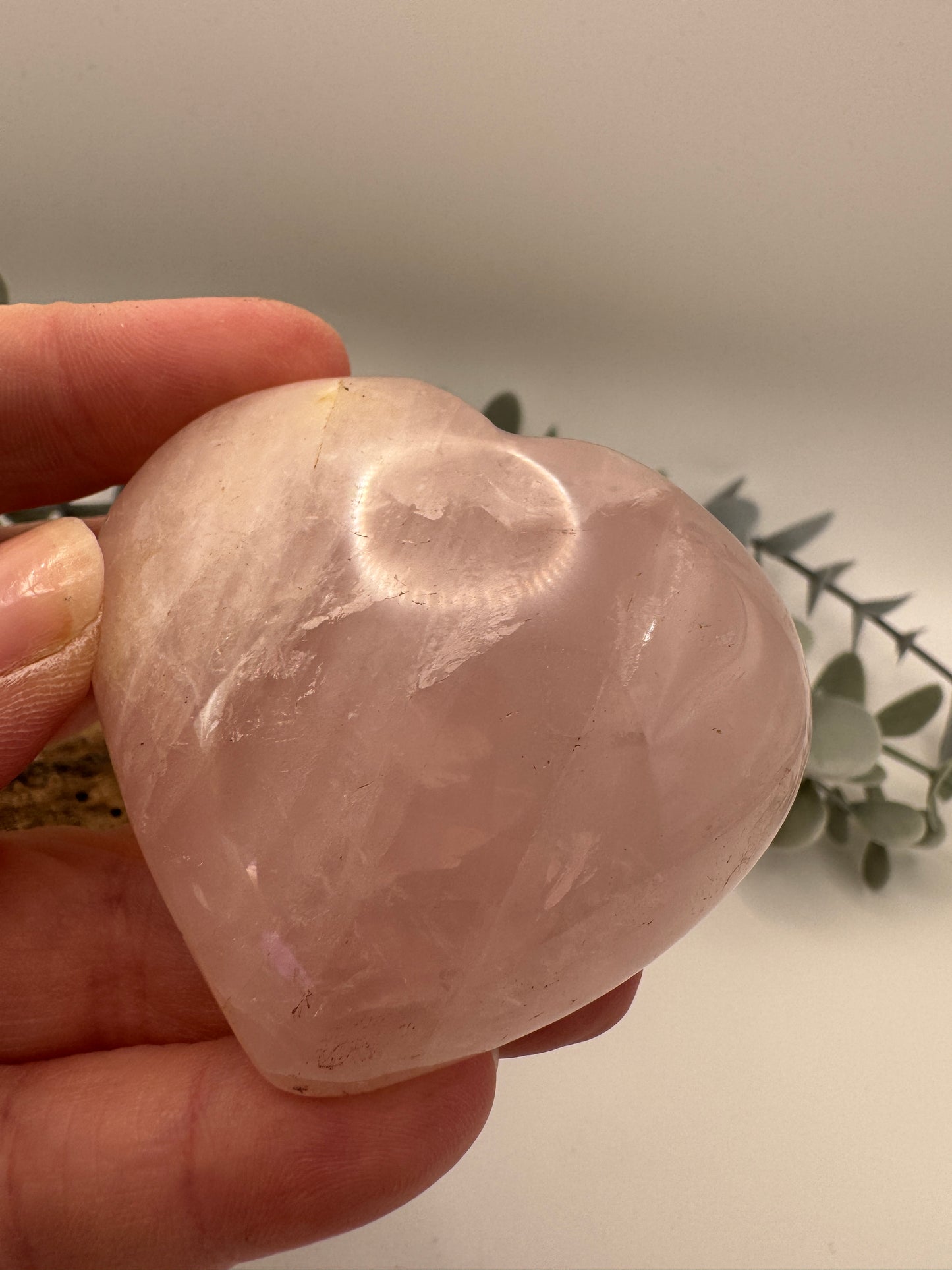 Rose Quartz Heart