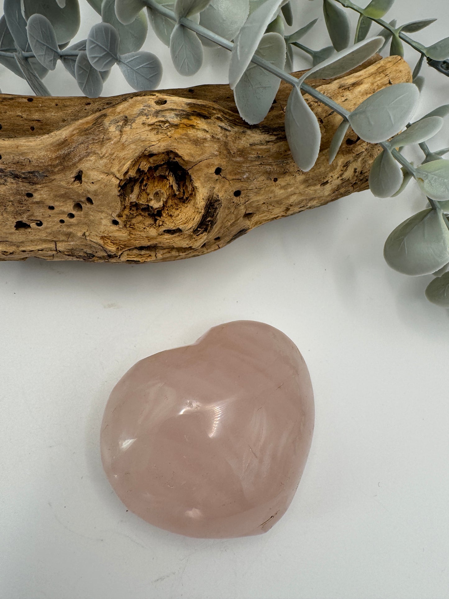 Rose Quartz Heart