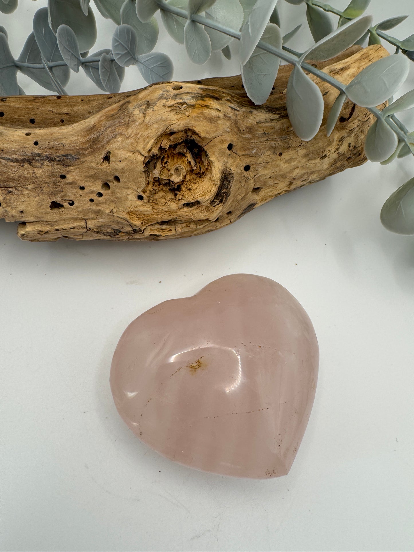 Rose Quartz Heart