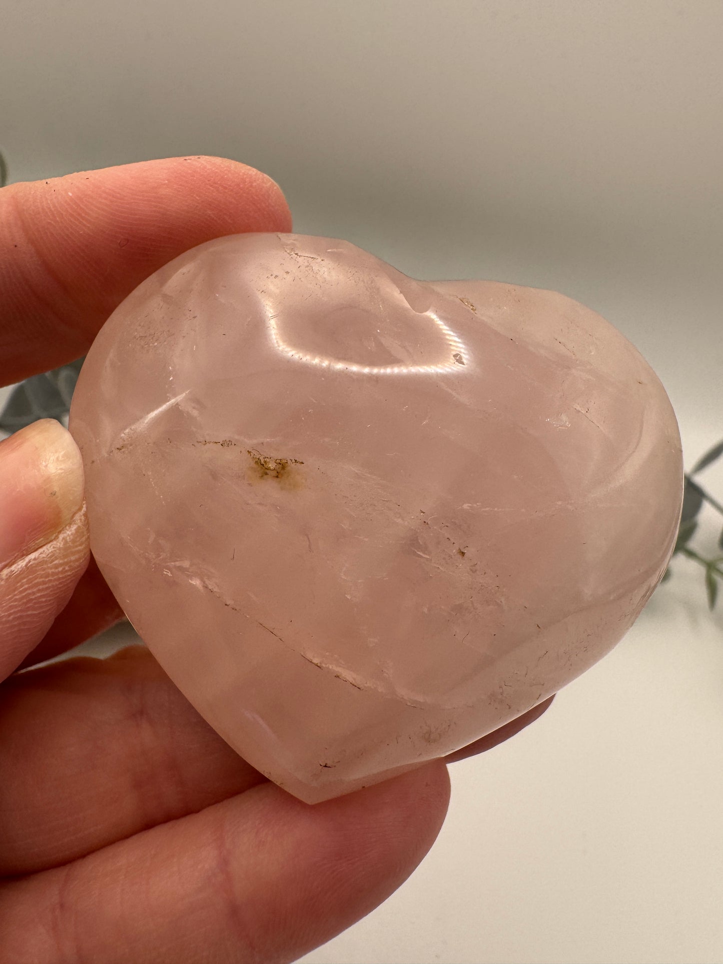Rose Quartz Heart