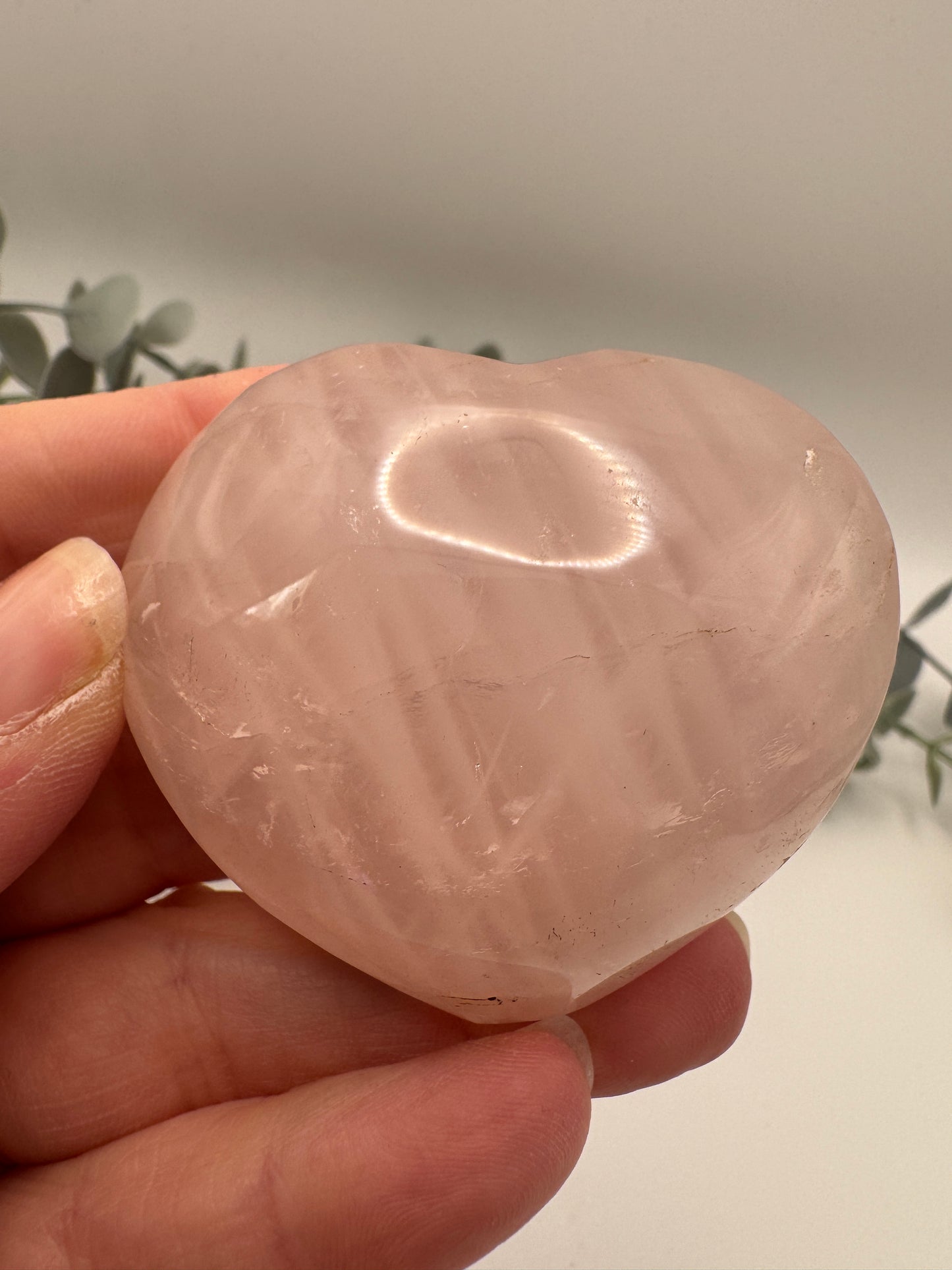 Rose Quartz Heart