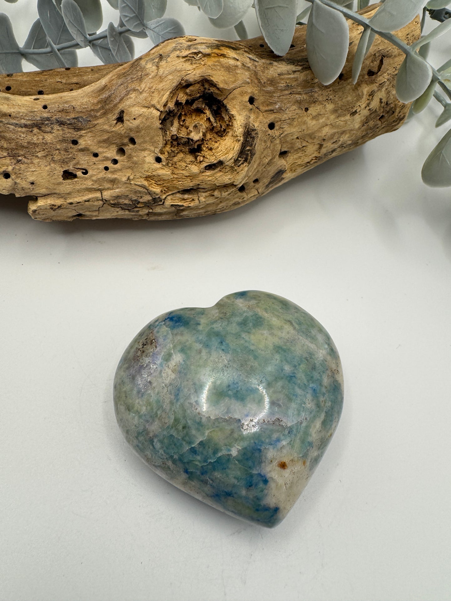 Hackmanite & Sodalite Heart