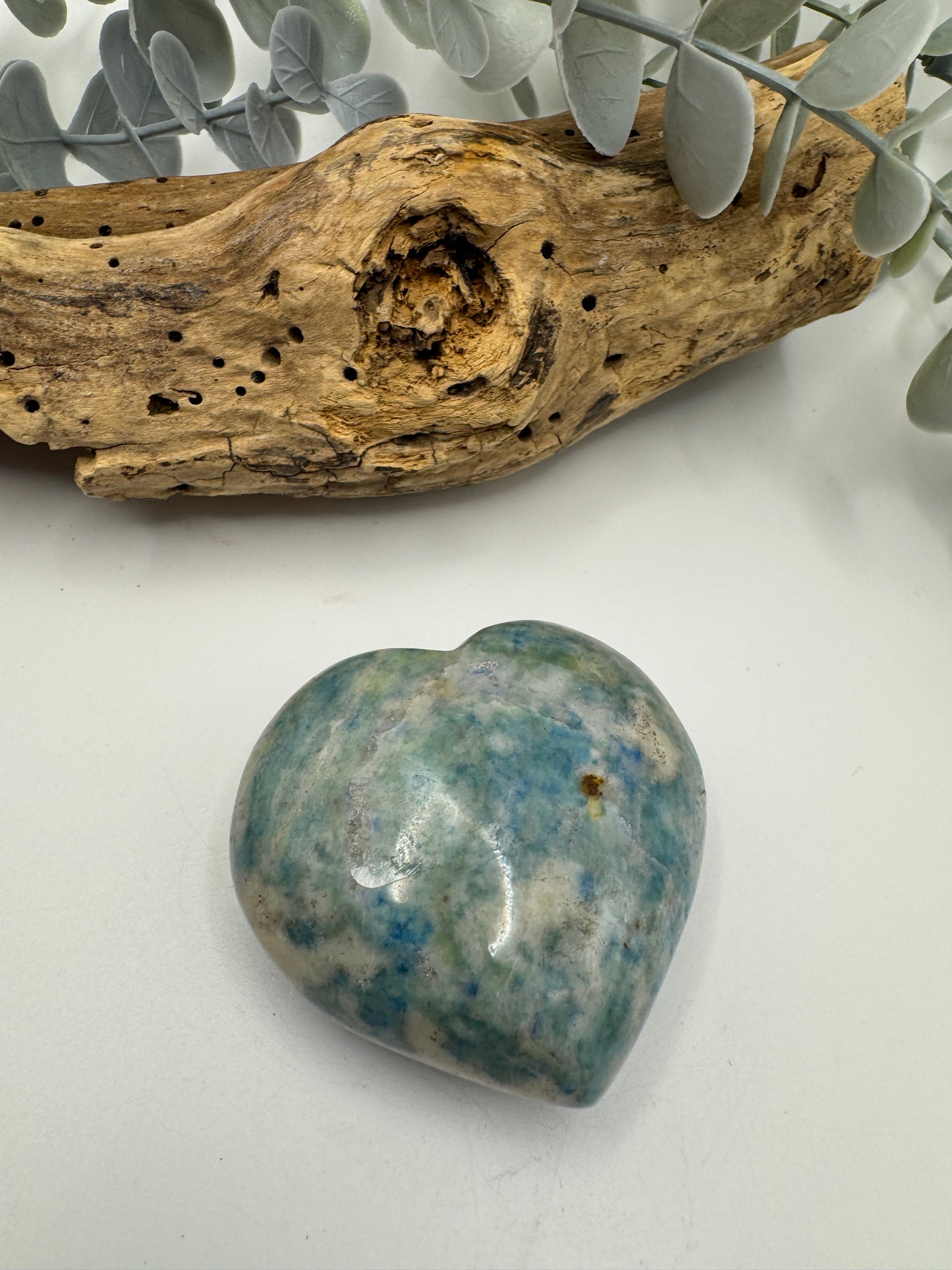Hackmanite & Sodalite Heart
