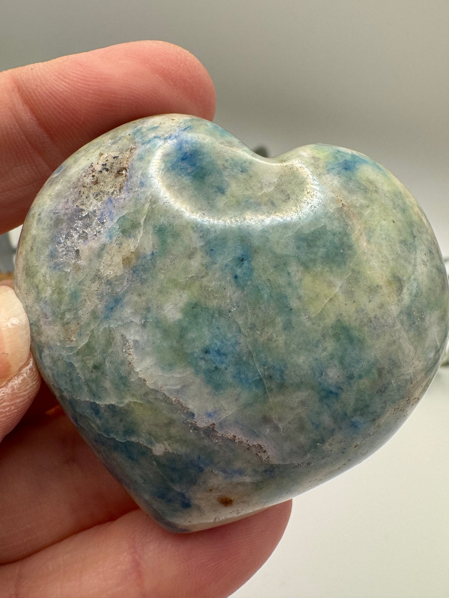 Hackmanite & Sodalite Heart