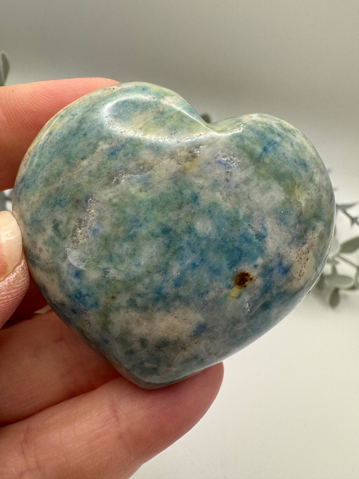 Hackmanite & Sodalite Heart
