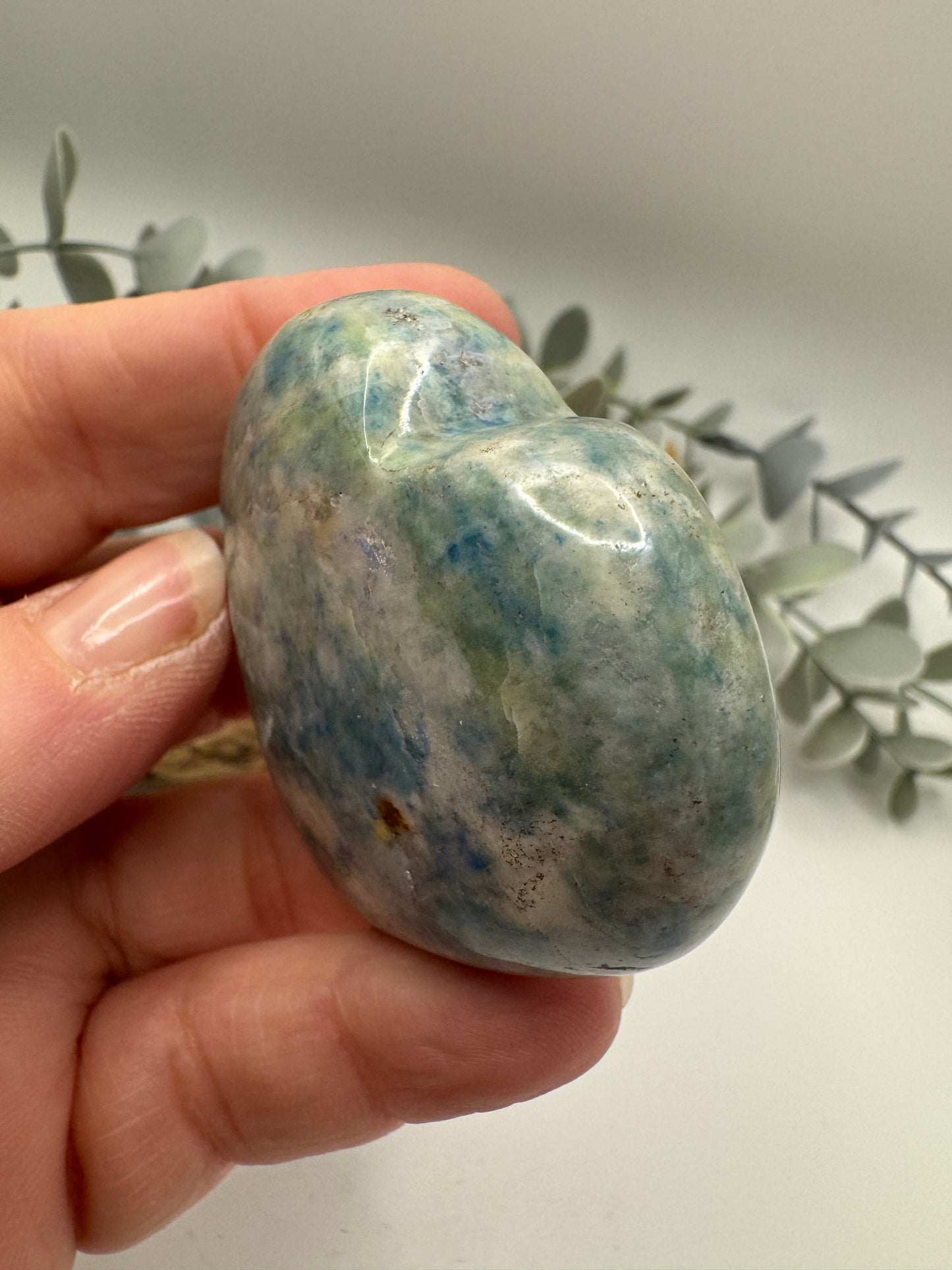 Hackmanite & Sodalite Heart