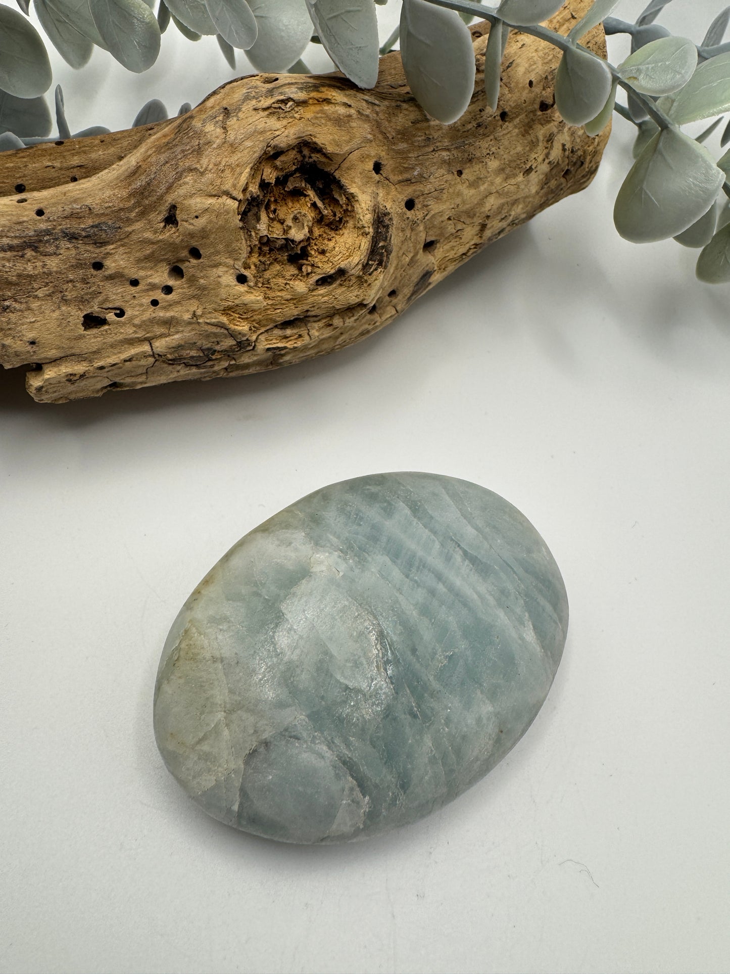 Aquamarine Palm Stone