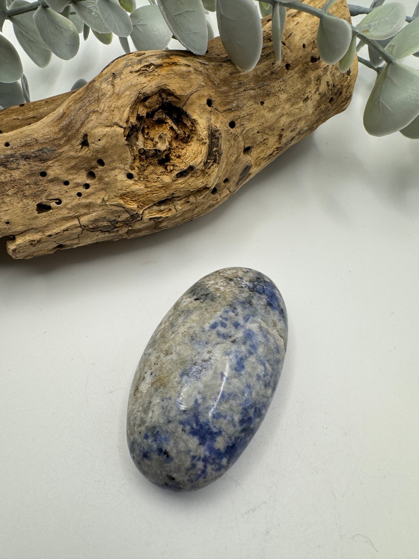 Sodalite Palm Stone
