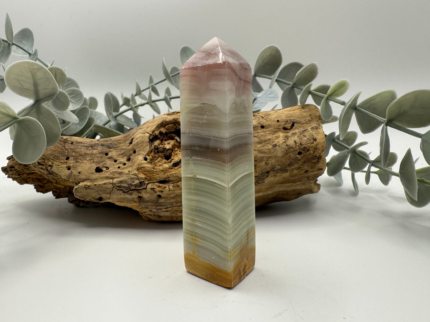 Banded Calcite Tower