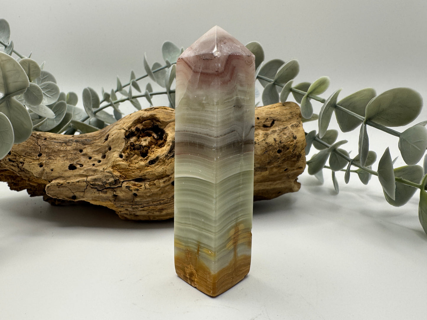 Banded Calcite Tower