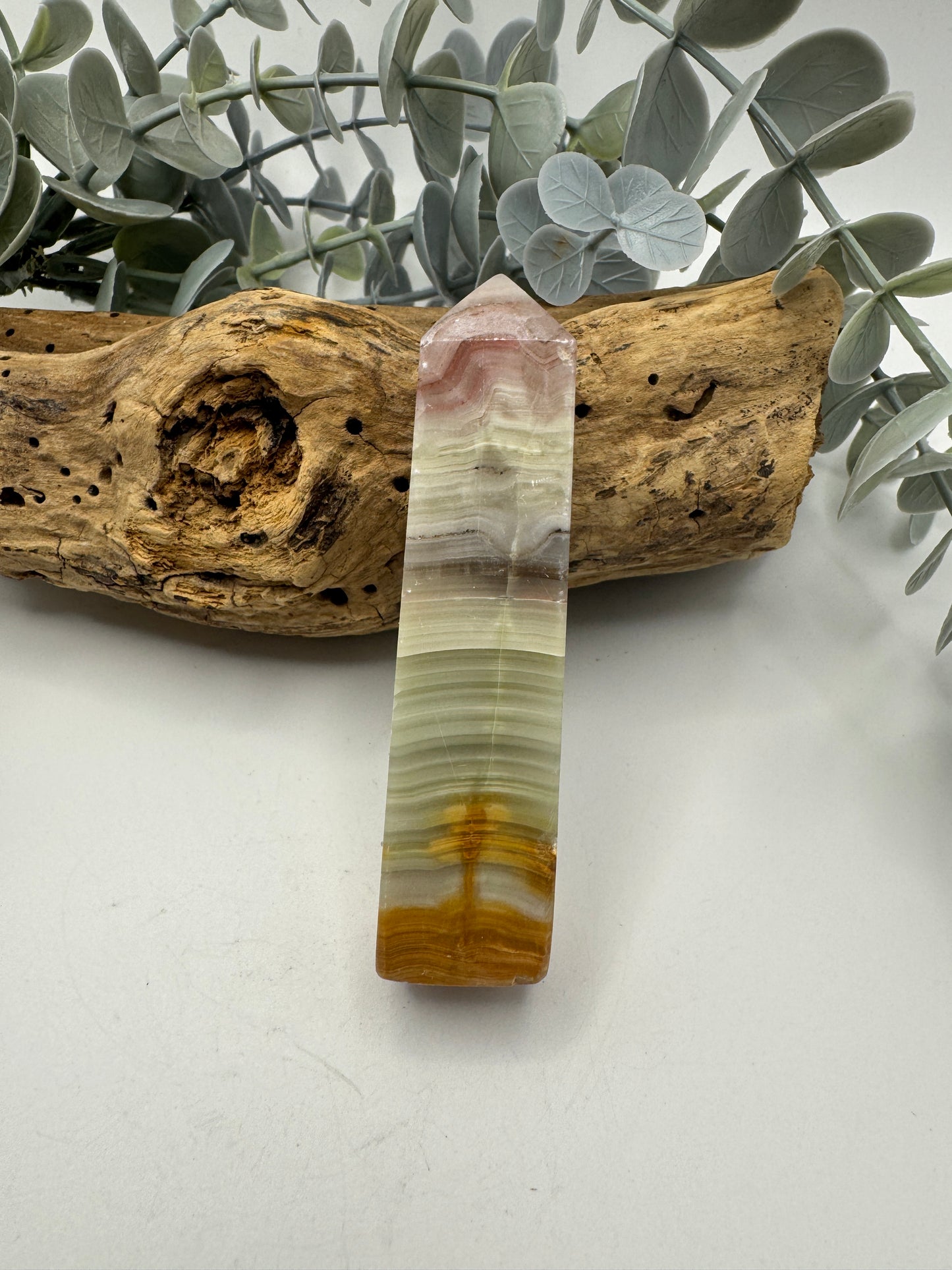 Banded Calcite Tower