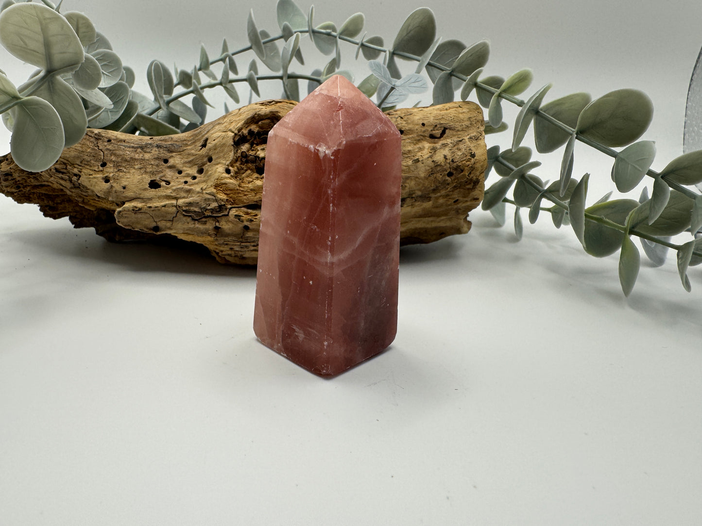 Rose Calcite Tower