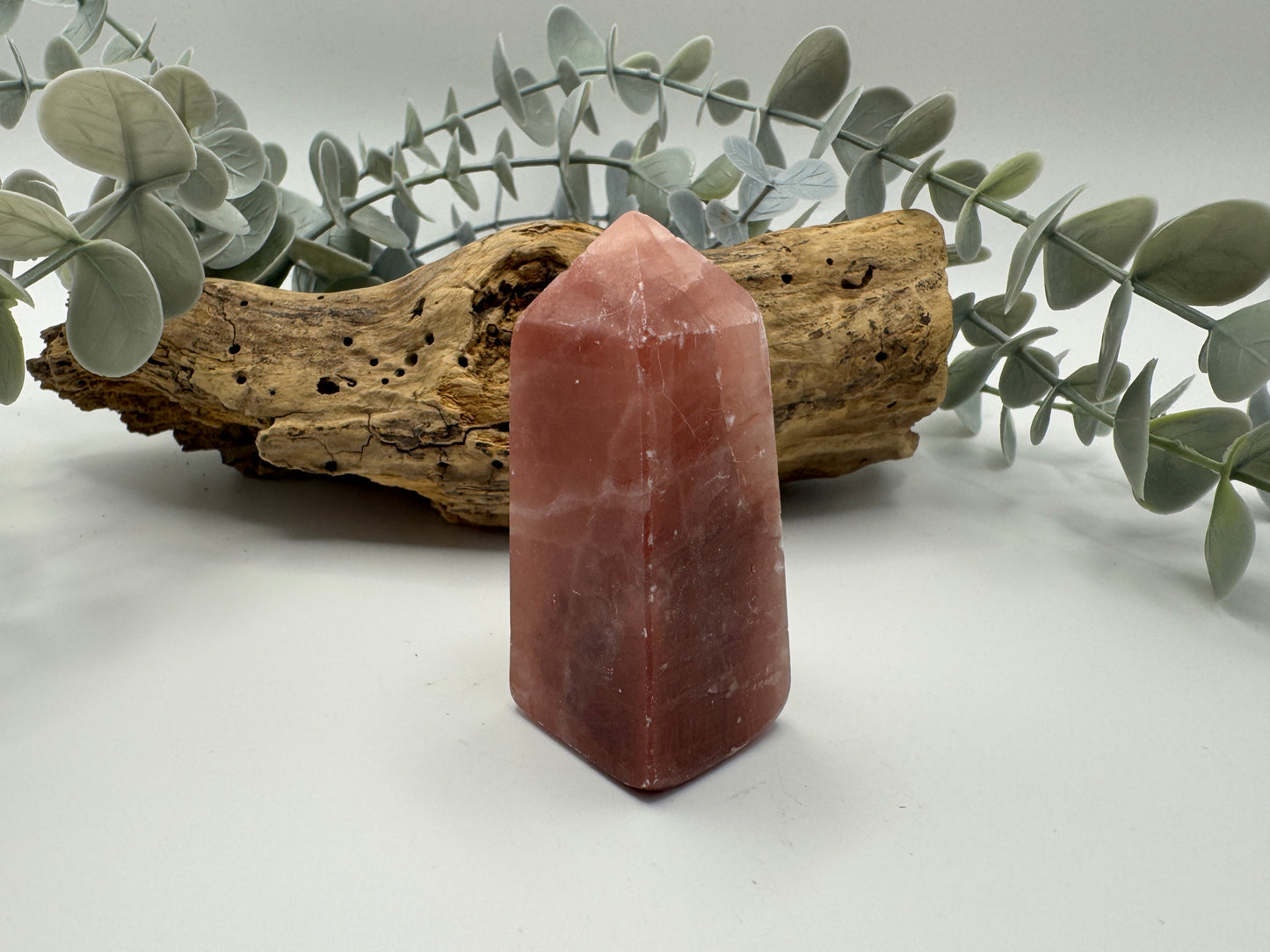 Rose Calcite Tower