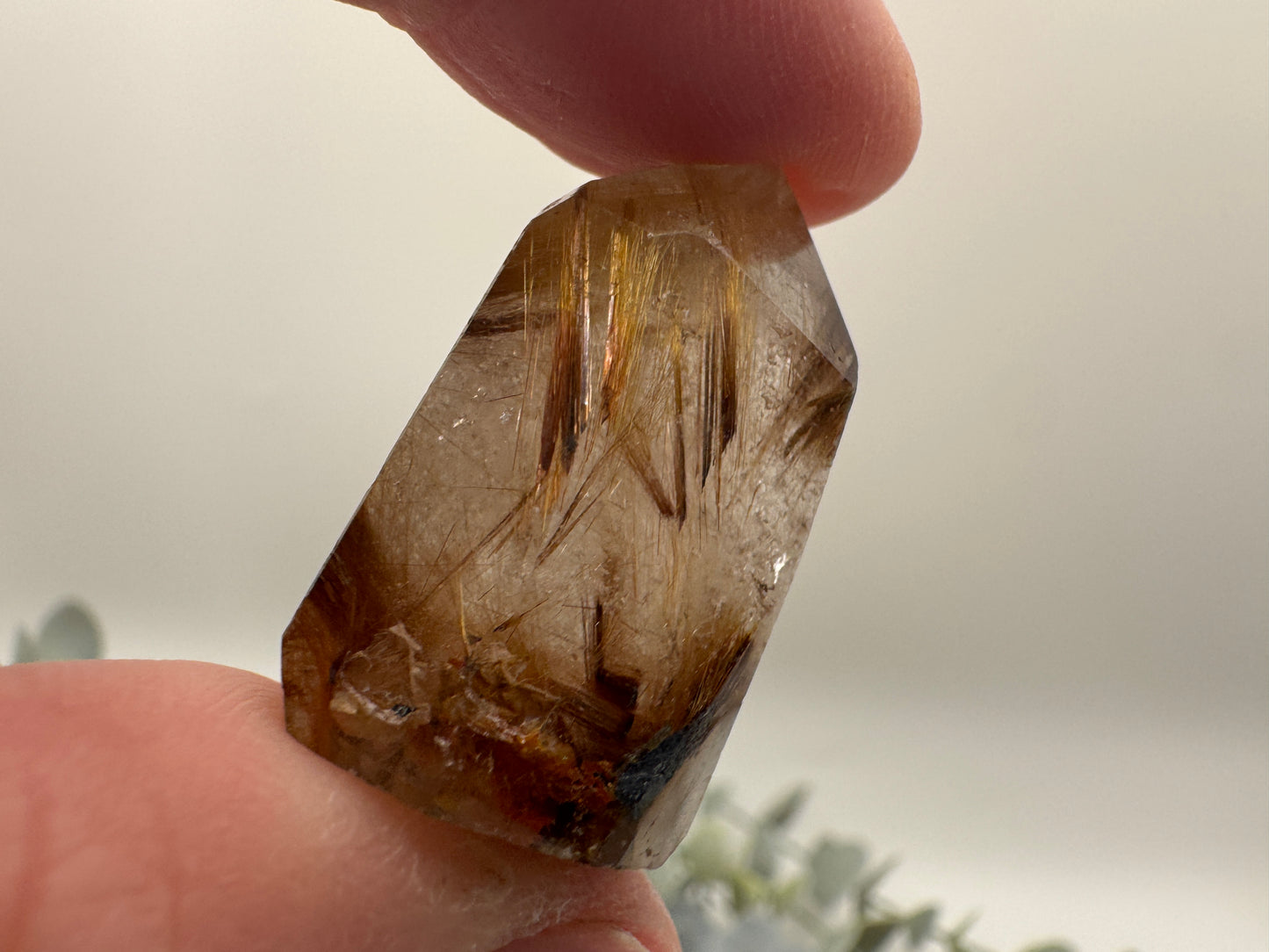 Rutilated Quartz Point