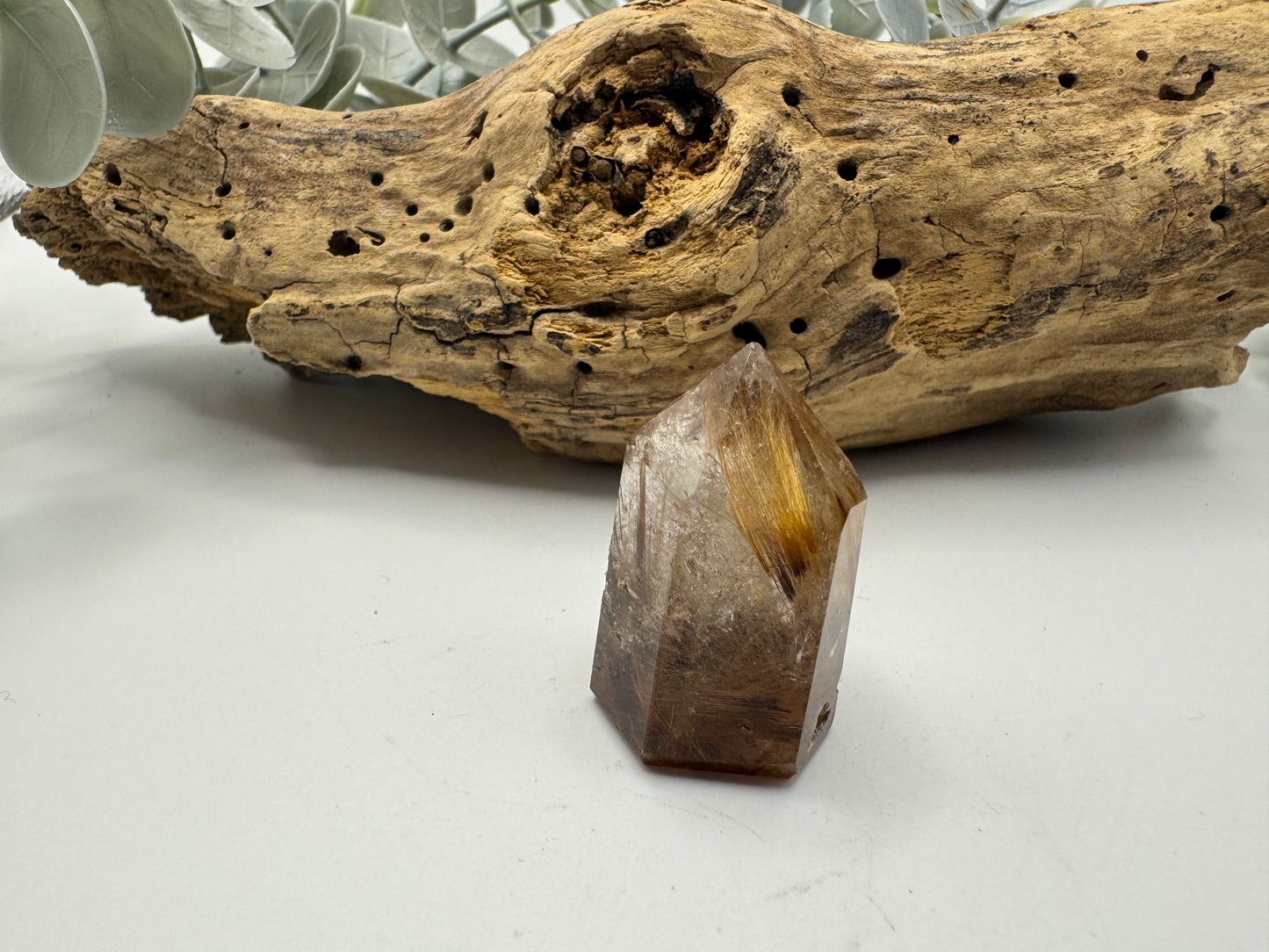 Rutilated Quartz Point